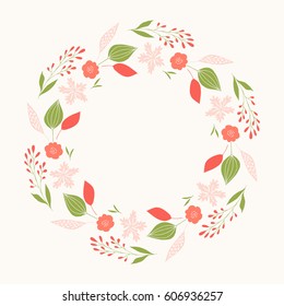 Floral wreath