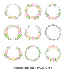 Similar Images, Stock Photos & Vectors of Vector set of spring floral