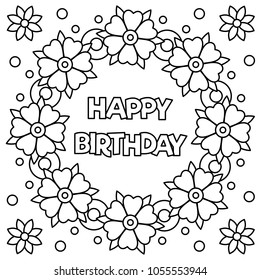 Do Your Best Coloring Page Vector Stock Vector (Royalty Free) 1926217877