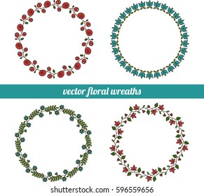 floral wreaths