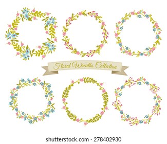 Floral Wreaths Collection