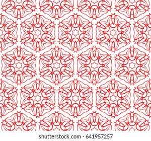 floralgeometric seamless pattern background. Luxury texture for wallpaper, invitation. vector illustration.