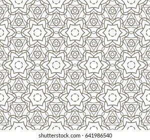 floralgeometric seamless pattern background. Luxury texture for wallpaper, invitation. vector illustration.