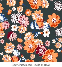 floral,ornament,abstract pattern suitable for textile and printing needs
