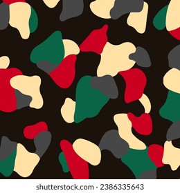 patrón floral, ornamental, abstracto adecuado para necesidades textiles e imprentas