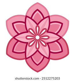 Blumen und botanische Illustration, Vektordesign