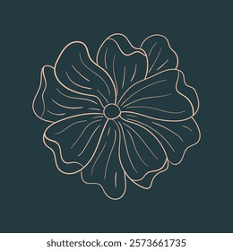 Florals and botanicals trendy creative perfect abstract vector illustration colorful design.eps