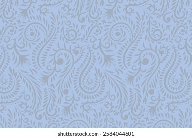 florals pattern. hand drawn florals vector background.