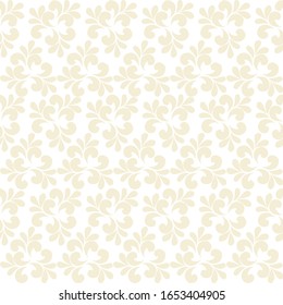 Blumen nahtloses Muster bestehend aus Blumen, Blättern, Kreis, Linie für die Herstellung von Stoffmustern, Hintergründe, Tapeten, Textilien, Tasche, Kleidung, Mode-Design, Hochzeit.