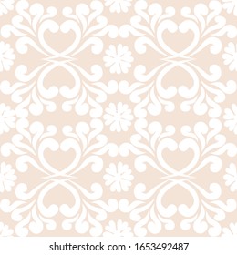 florals seamless pattern consisting of floral,leaves, circle,line for making fabric patterns, backgrounds, wallpapers,textiles,bag,garment,fashion design,wedding.