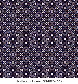 Florals seamless pattern in tribal, folk embroidery, and Mexican style. Aztec geometric art ornament print.Design for carpet, wallpaper, clothing, wrapping, fabric, cover, textile