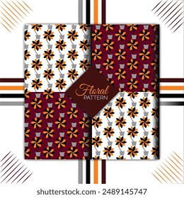 Floral,seamless pattern This is a Pattern Design Unique, Simple Colorful design