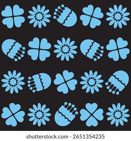 Florar Vektor. Projeto de fundo floral abstrato com elementos botânicos artísticos