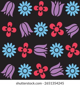 Florar Vektor. Projeto de fundo floral abstrato com elementos botânicos artísticos