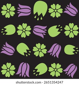 Florar Vektor. Projeto de fundo floral abstrato com elementos botânicos artísticos