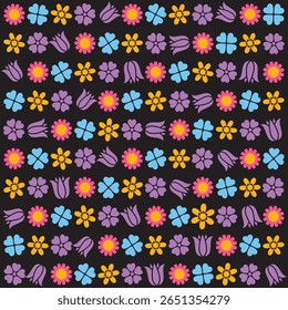Florar Vektor. Projeto de fundo floral abstrato com elementos botânicos artísticos