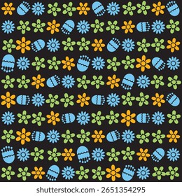 Florar Vektor. Abstract Floral Background Design with Artistic Botanical Elements