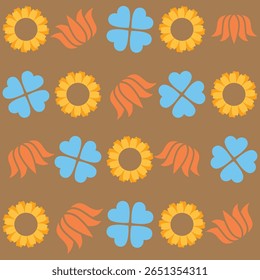 Florar Vektor. Projeto de fundo floral abstrato com elementos botânicos artísticos