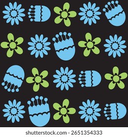 Florar Vektor. Projeto de fundo floral abstrato com elementos botânicos artísticos