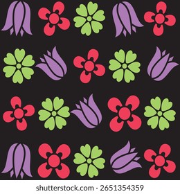 Florar Vektor. Projeto de fundo floral abstrato com elementos botânicos artísticos