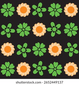 Florar Vektor. Abstract Floral Background Design with Artistic Botanical Elements