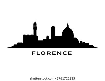 Florence city skyline
Vector city skyline on a white background