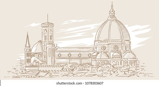 Florence Italy skyline