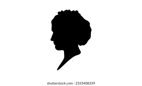 Florence Nightingale Silhouette, The Lady with Lamp