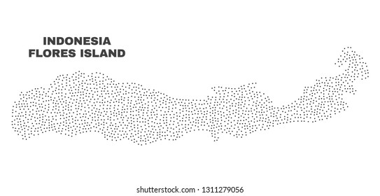 Flores Island Indonesia Map Designed - Flores Island Indonesia Map Designed 260nw 1311279056