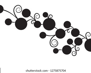 florid vector for banner, presentation and wallpaper purposes on white background 58