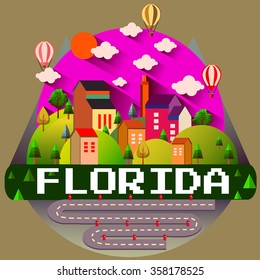 FLORIDA - City vector illustration