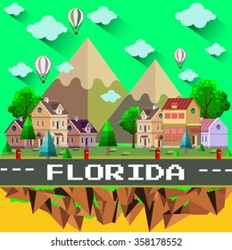 FLORIDA - City vector illustration