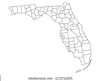 Florida County Map