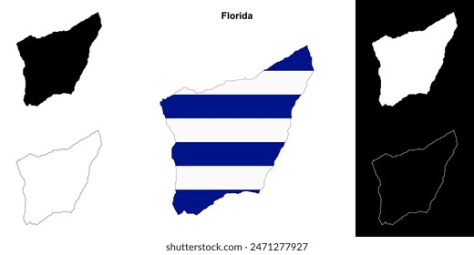 Übersichtskartenset des Departments Florida