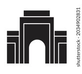 Florida landmark Glyph Style vector icon which can easily modify or edit 