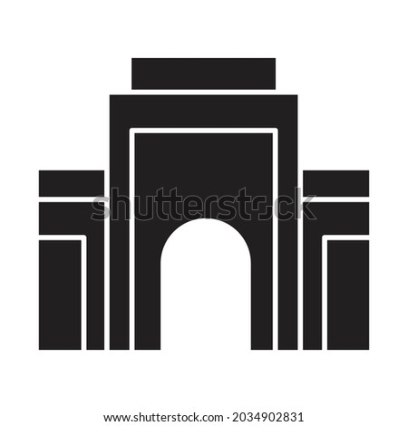 Florida landmark Glyph Style vector icon which can easily modify or edit 
