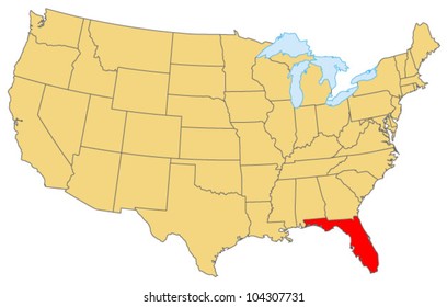 Florida Locate Map