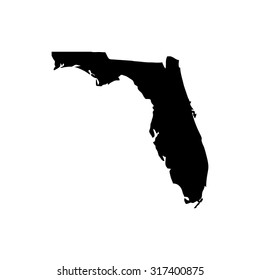 Florida Map Stock Vector (Royalty Free) 317400875 | Shutterstock