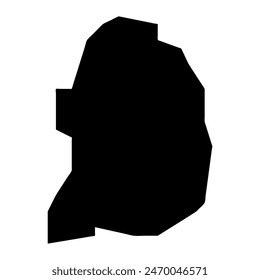 Karte von Florida, administrative Division von Puerto Rico. Vektorillustration.