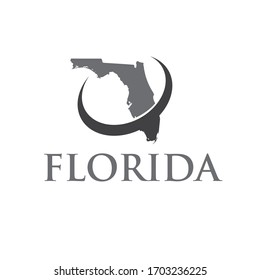 Florida Map Logo Designs And Constructions