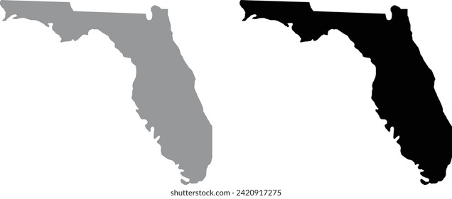 Florida Map Vector Art, Icons, and Graphics