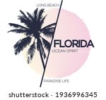 Florida  palm beach t-shirt artwork design for apparels , fashion others	