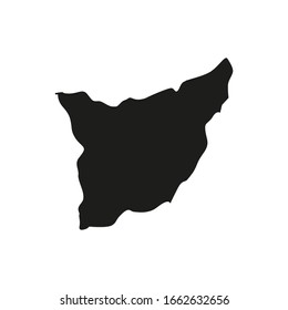 Mapa de la región de Florida, en Uruguay
