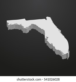 5,447 Florida outline vector Images, Stock Photos & Vectors | Shutterstock