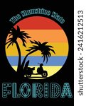 Florida State Sign Vector Illustration