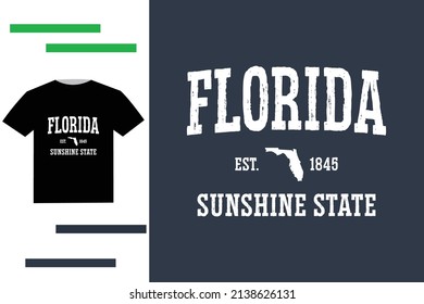 Florida state t shirt design