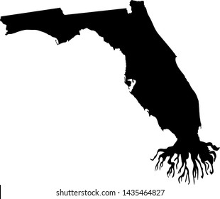 Florida state vector, My roots, America , map