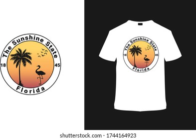 Florida T shirt Design