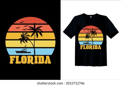 Florida T-Shirt design for man and woman