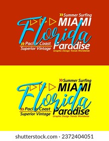 Florida urban calligraphy typeface superior vintage, typography, for t-shirt, posters, labels, etc.